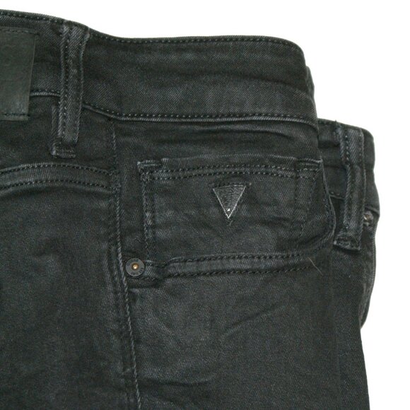 Guess Skinny Black Jeans Size 33 x 32 - Picture 2 of 16